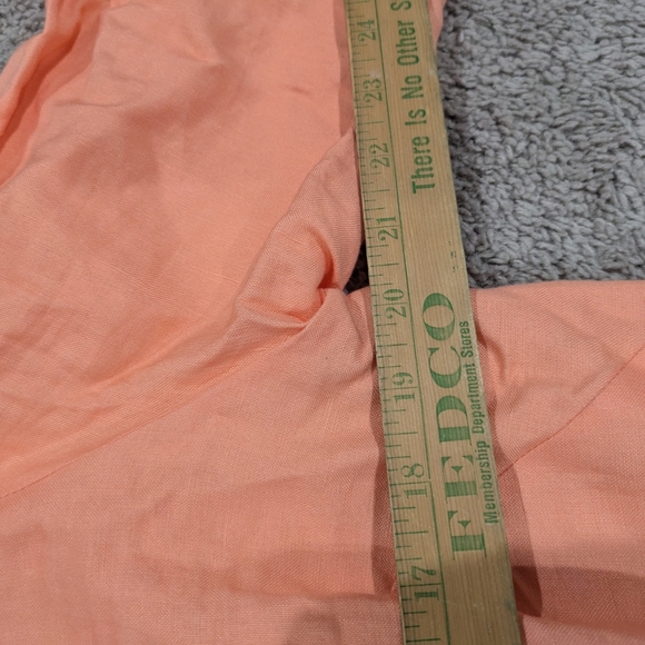 Bob Mackie Peach Embroidered Blazer - Picture 4 of 9